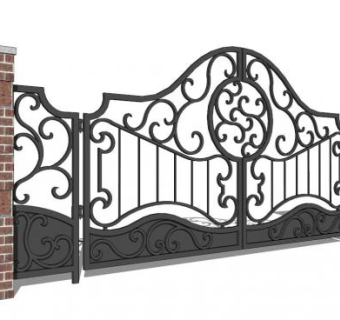 欧式门sketchup模型下载_sketchup草图大师SKP模型