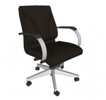 办公座椅sketchup模型下载_sketchup草图大师SKP模型