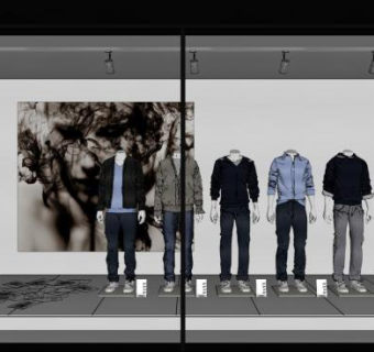 橱窗sketchup模型下载_sketchup草图大师SKP模型