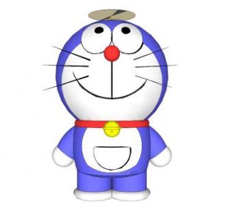 哆啦a梦sketchup模型下载_sketchup草图大师SKP模型