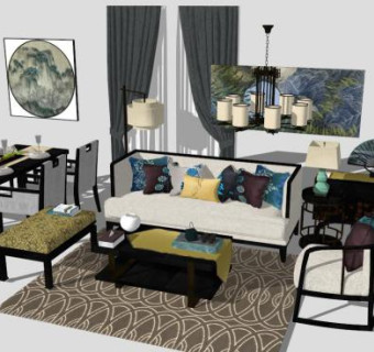 家具设计sketchup模型下载_sketchup草图大师SKP模型