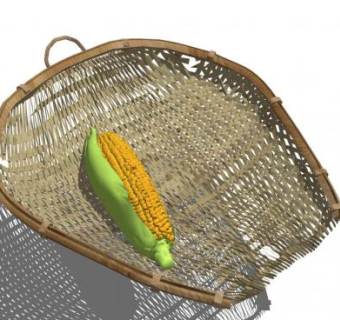 簸箕sketchup模型下载_sketchup草图大师SKP模型