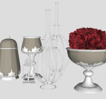 艺术品sketchup模型下载_sketchup草图大师SKP模型