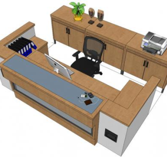 办公家具sketchup模型下载_sketchup草图大师SKP模型