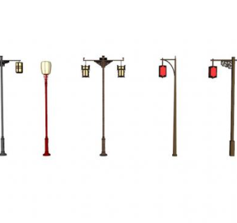 中式灯具sketchup模型下载_sketchup草图大师SKP模型