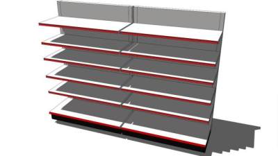 货架sketchup模型下载_sketchup草图大师SKP模型