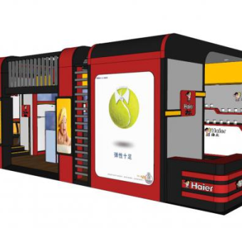 店面设计sketchup模型下载_sketchup草图大师SKP模型