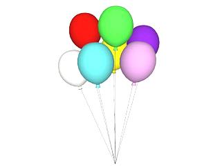 气球sketchup模型下载_sketchup草图大师SKP模型
