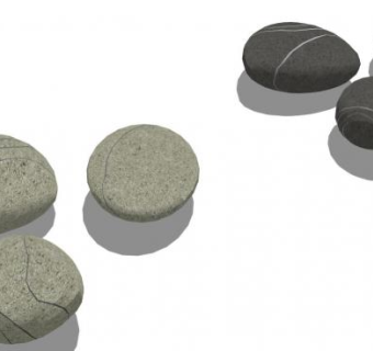 鹅卵石sketchup模型下载_sketchup草图大师SKP模型