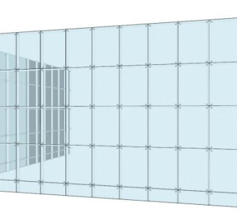 玻璃幕墙sketchup模型下载_sketchup草图大师SKP模型