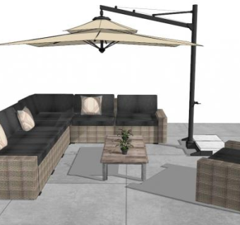 户外家具sketchup模型下载_sketchup草图大师SKP模型