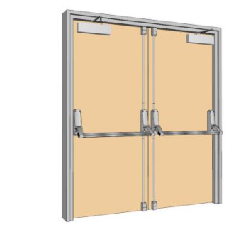 消防门sketchup模型下载_sketchup草图大师SKP模型