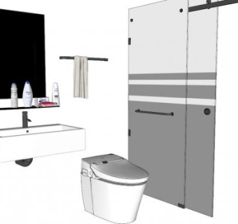 洁具sketchup模型下载_sketchup草图大师SKP模型