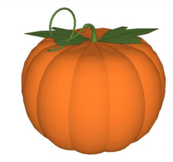 南瓜sketchup模型下载_sketchup草图大师SKP模型