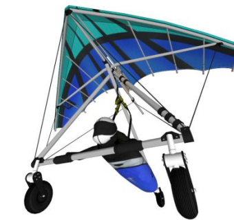 滑翔伞sketchup模型下载_sketchup草图大师SKP模型