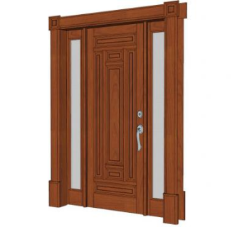 房门sketchup模型下载_sketchup草图大师SKP模型