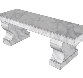 石椅sketchup模型下载_sketchup草图大师SKP模型