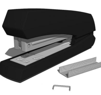 订书机和订书钉的SKP模型设计素材_su模型下载 草图大师模型_SKP模型