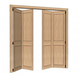 折叠门sketchup模型下载_sketchup草图大师SKP模型