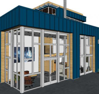 集装箱门sketchup模型下载_sketchup草图大师SKP模型