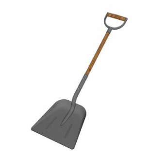 铲子铁铲铁锹的SKP模型设计素材_su模型下载 草图大师模型_SKP模型