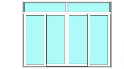 玻璃滑门sketchup模型下载_sketchup草图大师SKP模型