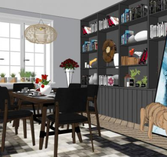 家居sketchup模型下载_sketchup草图大师SKP模型