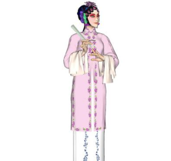 戏剧人sketchup模型下载_sketchup草图大师SKP模型