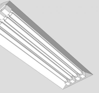 灯管单条sketchup模型下载_sketchup草图大师SKP模型