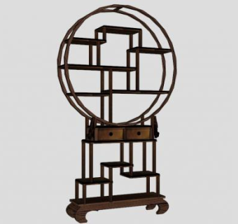 展示架sketchup模型下载_sketchup草图大师SKP模型