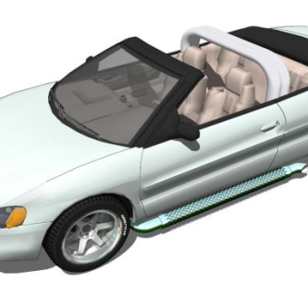 跑车sketchup模型下载_sketchup草图大师SKP模型