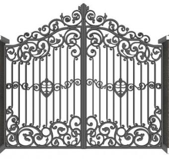 欧式别墅门sketchup模型下载_sketchup草图大师SKP模型