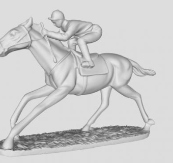 骑马铜像skp模型下载_sketchup草图大师SKP模型