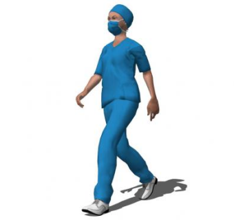 医生护士skp模型下载_sketchup草图大师SKP模型