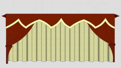 帷幕skp模型下载_sketchup草图大师SKP模型