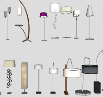 灯具skp模型下载_sketchup草图大师SKP模型