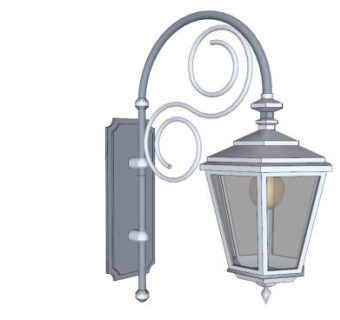 壁灯skp模型下载_sketchup草图大师SKP模型