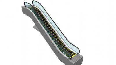 自动扶梯skp模型下载_sketchup草图大师SKP模型
