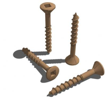 螺钉skp模型下载_sketchup草图大师SKP模型