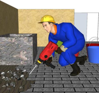 施工人物skp模型下载_sketchup草图大师SKP模型