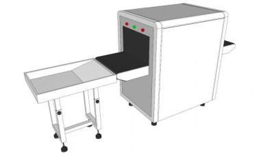 安检机skp模型下载_sketchup草图大师SKP模型