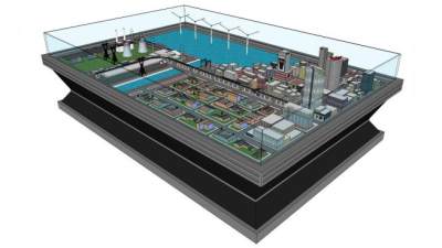 沙盘skp模型下载_sketchup草图大师SKP模型