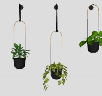 吊草skp模型下载_sketchup草图大师SKP模型