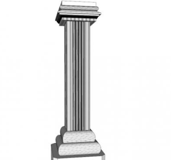 混凝土构件skp模型下载_sketchup草图大师SKP模型