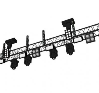 舞台灯skp模型下载_sketchup草图大师SKP模型