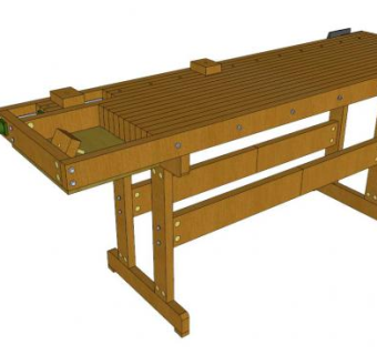 木工工具skp模型下载_sketchup草图大师SKP模型