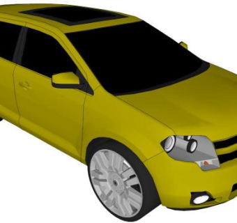 汽车skp模型下载_sketchup草图大师SKP模型