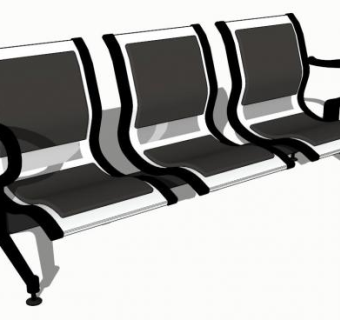 会展椅子skp模型下载_sketchup草图大师SKP模型