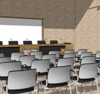 讲座skp模型下载_sketchup草图大师SKP模型