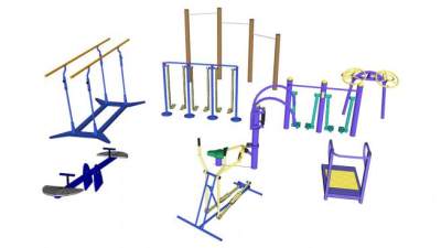 体育器材skp模型下载_sketchup草图大师SKP模型